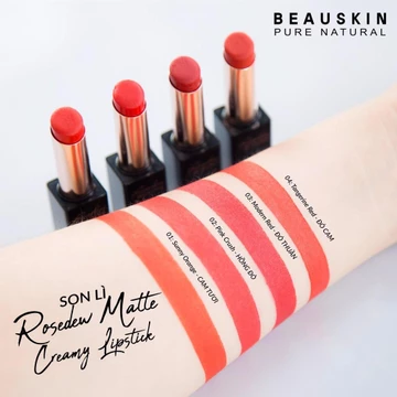 Son lì Beauskin Rosedew Matte Creamy Lipstick 3.5g - SON LÌ ROSEDEW LIPSTICK - Son lì Hàn Quốc - không chì - không thâm