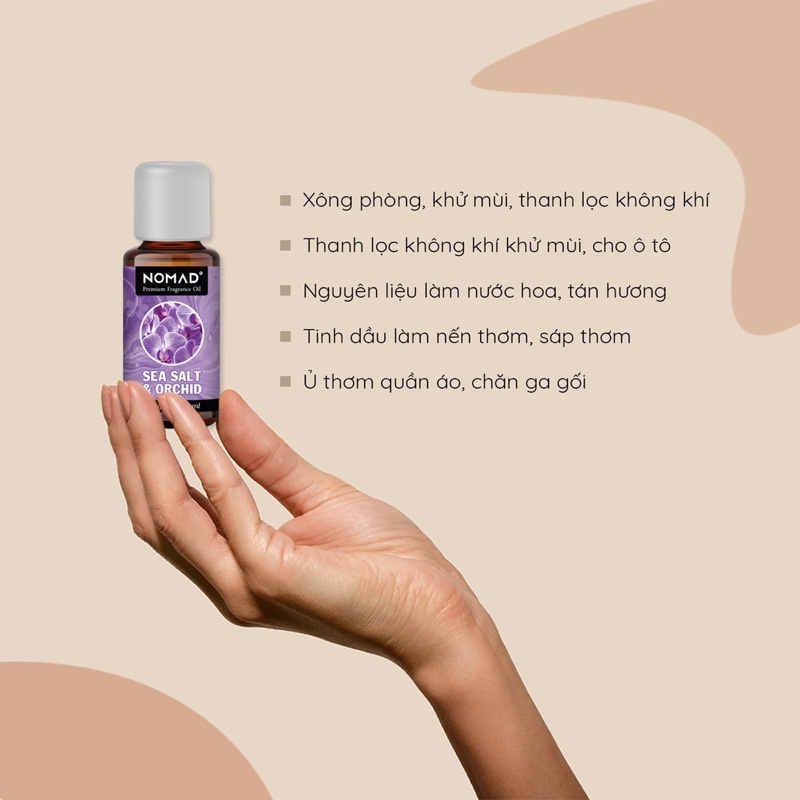 Ảnh Tinh Dầu Phong Lan muối Biển Nomad Signature Blend Oils - Sea Salt & Orchid 2