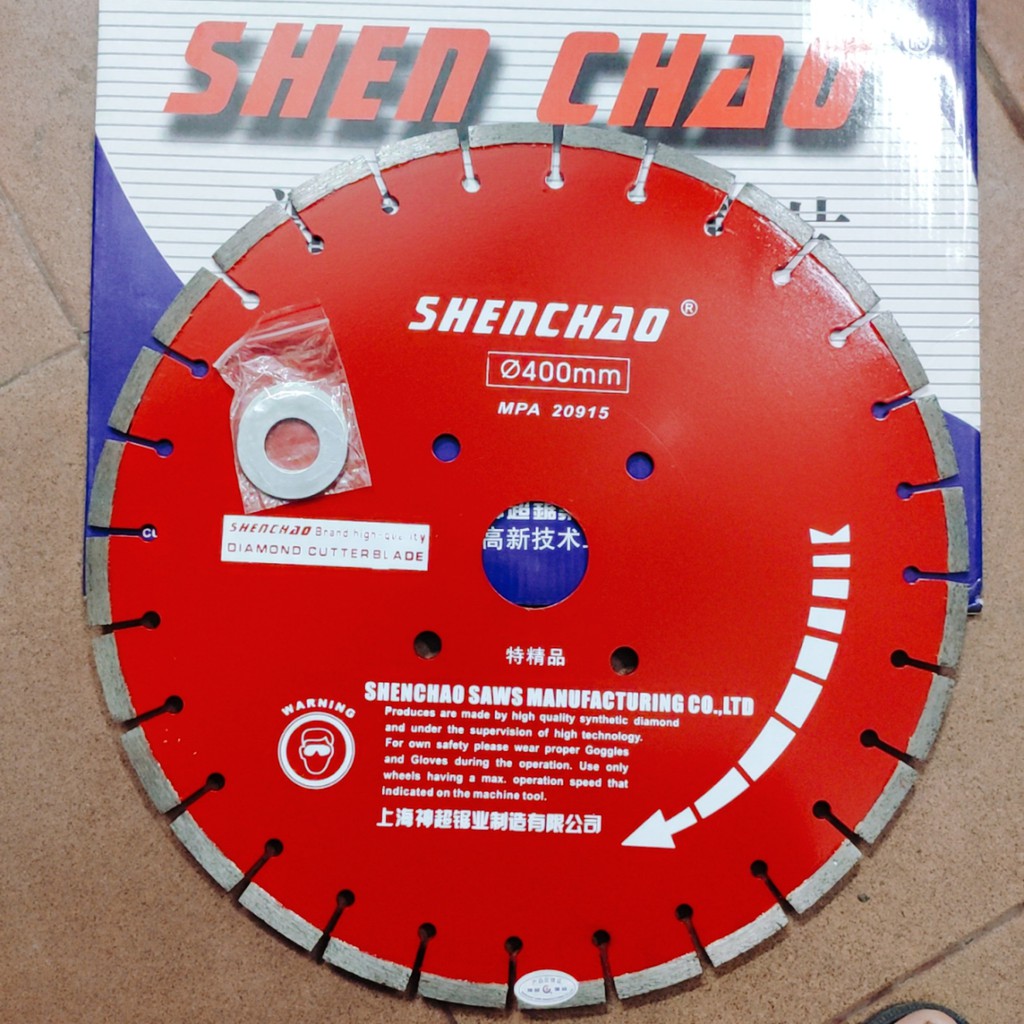 Cách chọn lưỡi cắt bê tông 400mm phù hợp