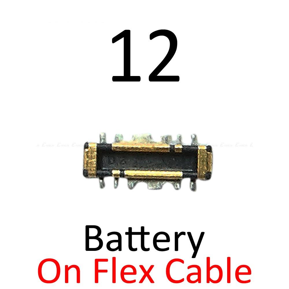 Đầu nối pin FPC nội tuyến Giá đỡ liên lạc tương thích cho IP 13 12 mini 12 11 Pro Max On Logic Bo mạch chủ Cáp mềm thay thế các bộ phận