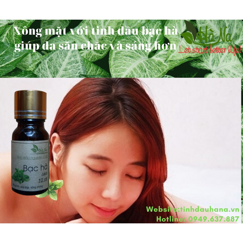 Tinh dầu Bạc Hà Hà Na - Tinh Dầu Hà Na - Mùi thơm tươi mát, khử mùi không khí