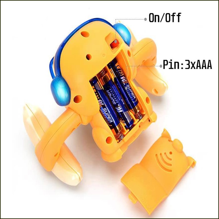 Đồ Chơi Khỉ Có Cảm Ứng Âm Thanh, Có Đèn, Nhạc, Tự Nhảy Vui Nhộn Cho Bé Yêu
