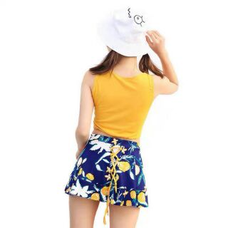 Bộ đồ bơi nữ 3in1 tắm biển siêu xinh mã 2077 [hàng có sẵn]