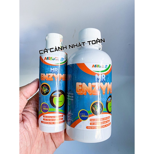 MR ENZYME MRBIO FISH HỖ TRỢ CÁC VẤN ĐỀ CHO CÁ CẢNH, CÁ BIỂN, SAN HÔ (MỚI)