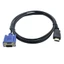 BORAGETE 1-5m Nam Đến Nam Chất Lượng Hàng Đầu 1080P Đầu Nối Video AV Adapter Dây Cho PC HDTV