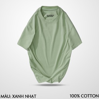 Áo Thun Nam trơn Tay Ngắn Basic 100% Cotton Đẹp Co Giãn, Dáng Suông  - AT01