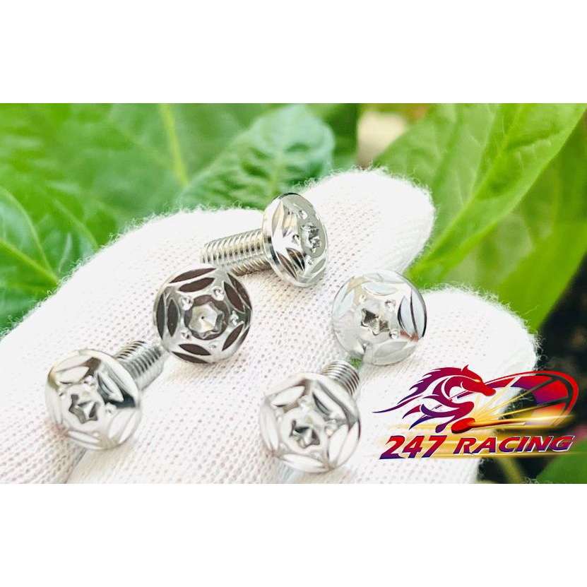 5 Ốc THÁI Salaya 6li15 inox 304 gắn Thắng Đĩa VARIO 150 , AirBlade 2020 Đúng Inox 304 Sáng bóng hàng chất lượng
