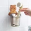 Cốc Bảo Quản Kệ Treo Tường Hộp Bảo Quản Bàn Chải Đánh Răng Giá Đỡ Dao Kéo Dụng Cụ Phòng Tắm Thích Hợp Cho Gia Đình