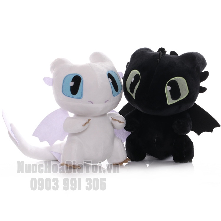 Gấu bông Toothless răng sún bí kíp luyện rồng how to train dragon quà ...