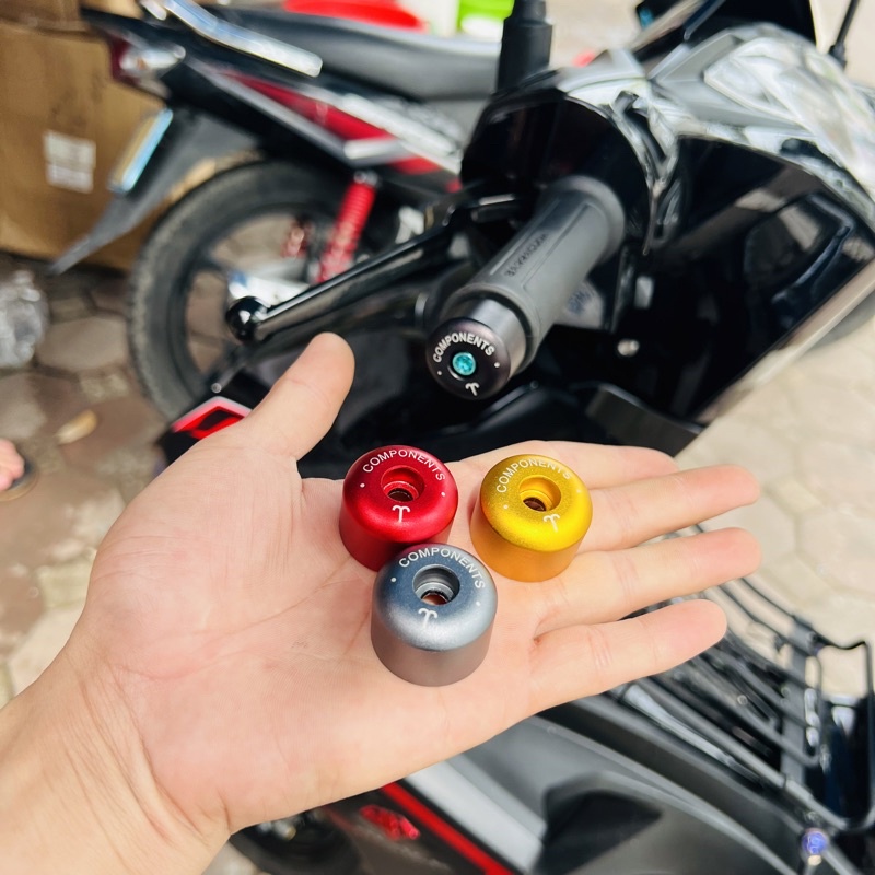Gù tay lái,Gù trung HC-racing cnc nhôm sắc nét siêu đẹp(có gù tiện lòng ...
