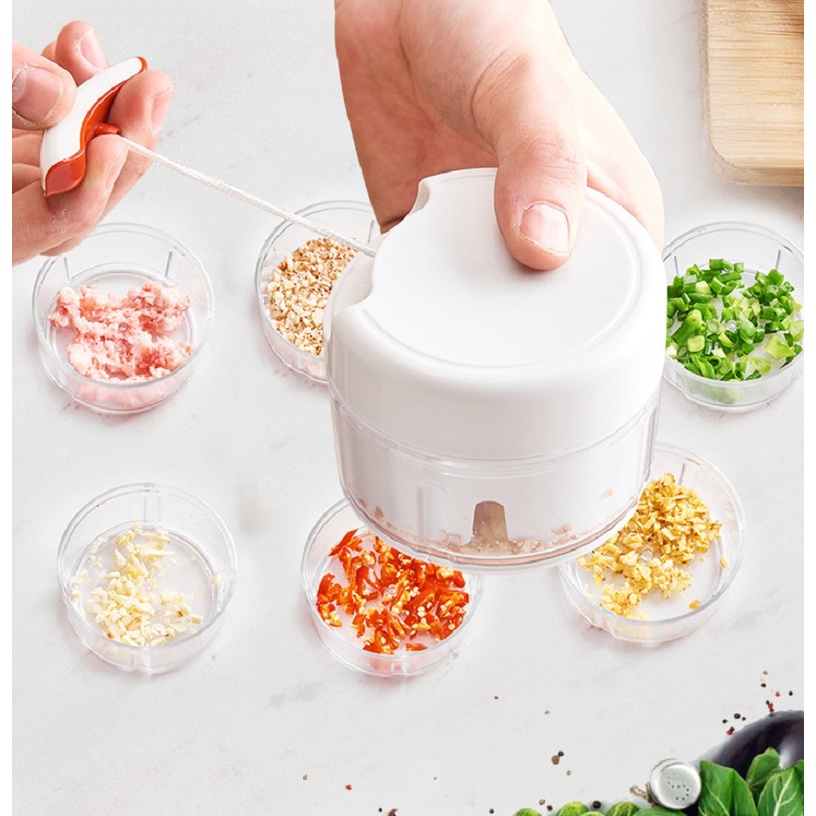 Máy xay tỏi ớt mini AMIZIN Máy say tỏi ớt cầm tay gọn nhẹ chạy cơ bền bỉ
