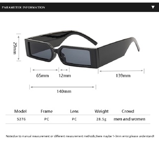 Kính Mát Phong Cách Nữ / Nam Vintage Retro Khung Thẩm Mỹ Sắc Thái SunGlasses Dành Cho Nữ / Nam Nữ Đen Hip Hop