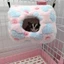 LAKAM Hamster Lồng Chim Ấm Tổ Sang Trọng Đồ Cho Thú Cưng Giường Sóc