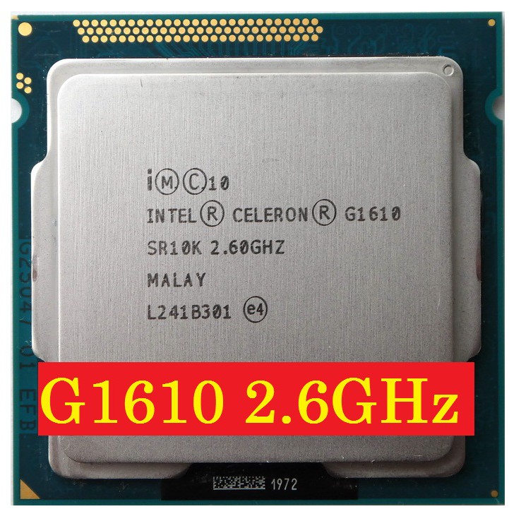 Intel Celeron G1610 2.6 GHz Dual-Core | Shopee Việt Nam