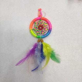 Dreamcatcher móc khóa mini bùa ngủ ngon nhỏ nhắn dễ thương cute nhiều màu độc đáo decor trang trí Pinky Shop