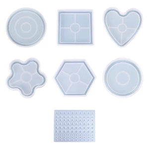 Khuôn Silicone Làm Đế Lót Ly Hình Tròn Tiện Dụng