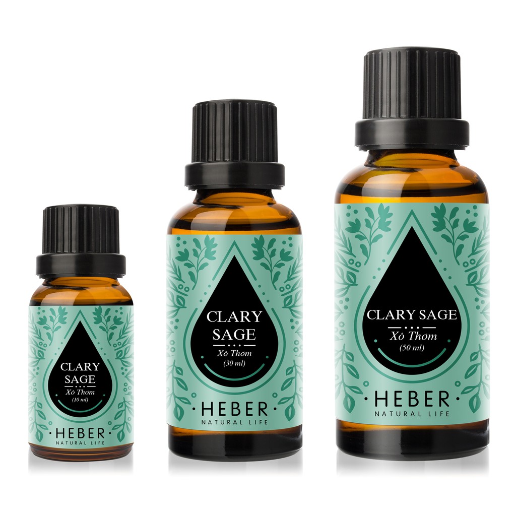 Tinh Dầu Xô Thơm Clary Sage Heber Natural Life