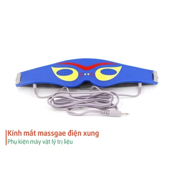 Combo Kính mắt massage điện xung kèm dây dùng cho máy vật lý trị liệu MPT8-12 - Phụ kiện máy vật lý trị liệu MF5 - 08N