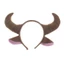 3 Pcs/set Cow Animal Headwear Set Kids Girls Boys Headbands Tie Halloween fo
