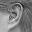 FUJIOU Vòng Bông Tai Nhỏ Tối Giản Tròn Sụn Tragus Xoắn Tai Trang Sức