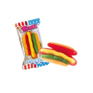 Kẹo dẻo Hotdog Trolli Mini 170gr (2 loại)