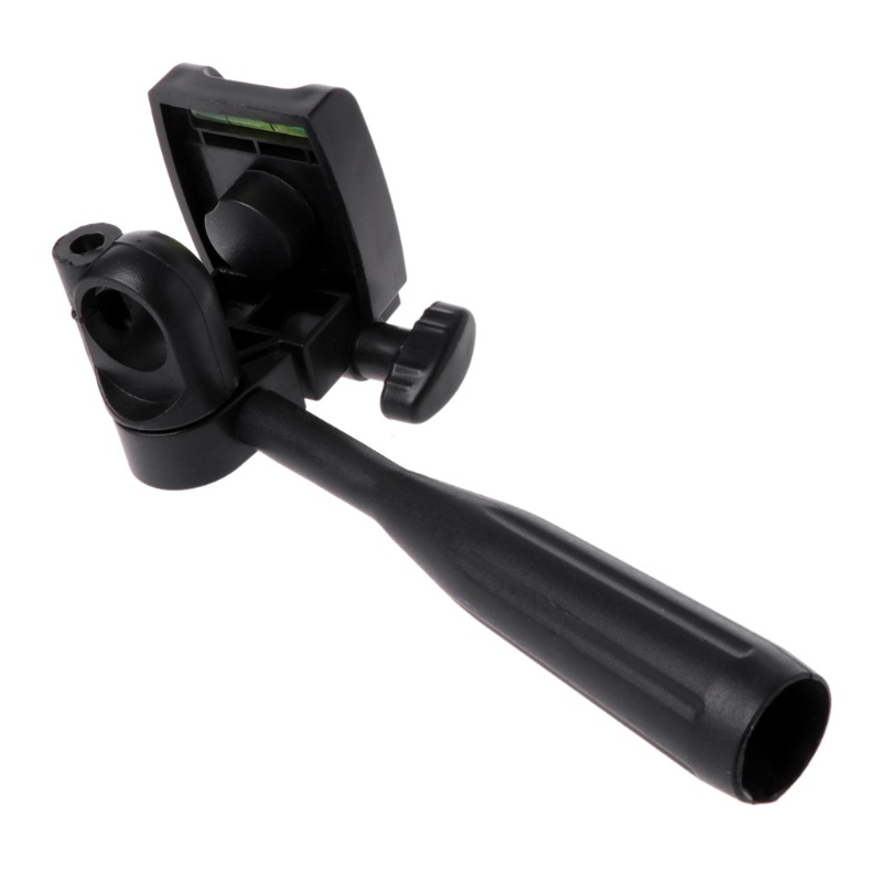 Đầu tripod nhựa chuyển đổi tấm đo máy cân bằng laser kèm giá đỡ tay đòn
