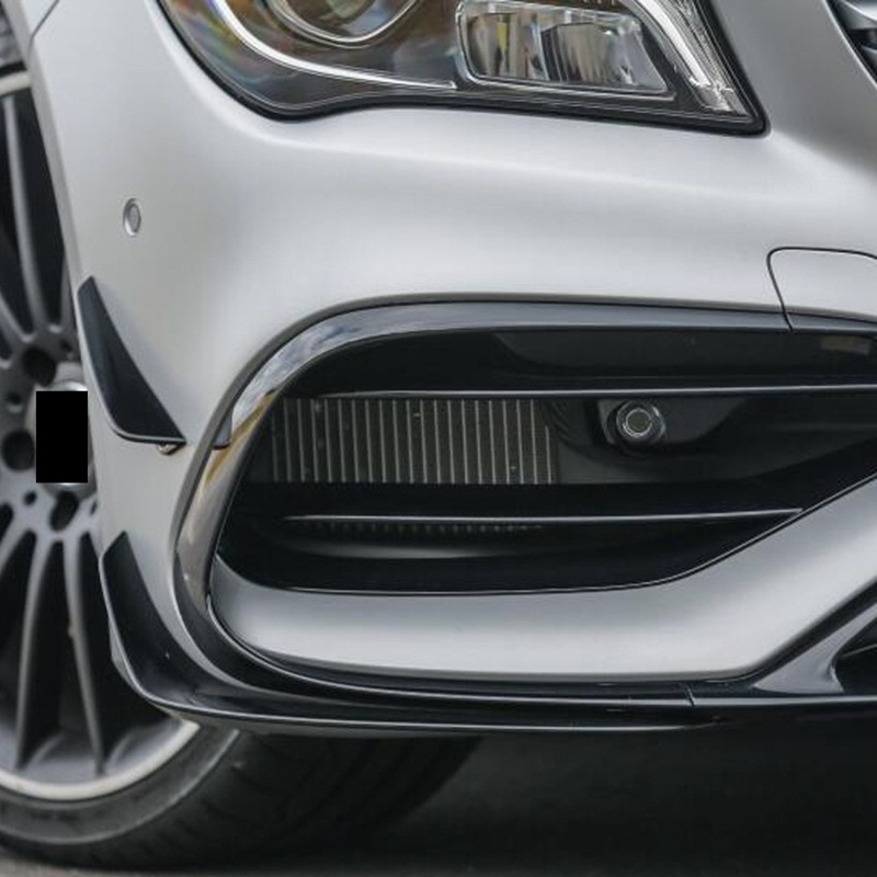 Cản Trước Ô Tô Bên Sương Mù Bộ Chia Spoiler Cho CLA Class W117 C117 CLA45 CLA200 CLA220 2016-2018