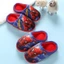 HT3 Người Sắt Người Nhện Captain America Trẻ Em Trẻ Em Bông Dép Mùa Thu Đông Bé Trai Chống Trơn Trượt Cotton Mềm Trong Nhà h