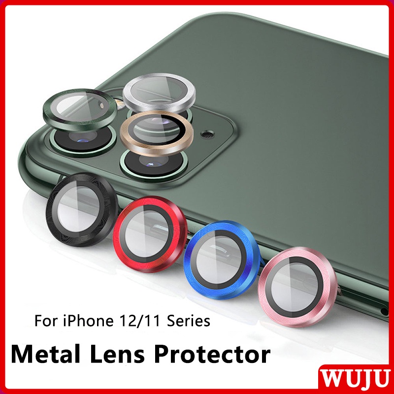 WUJU 3 chiếc Miếng Dán Cường Lực Bảo Vệ Camera tương camera Cho iPhone 17 11 12 13 14 15 16 Pro Max Plus Air