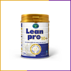 Sữa bột LEAN PRO 10+ 900g - DINH DƯỠNG CHUYÊN BIỆT CHO NGƯỜI TRƯỚC VÀ SAU PHẪU THUẬT