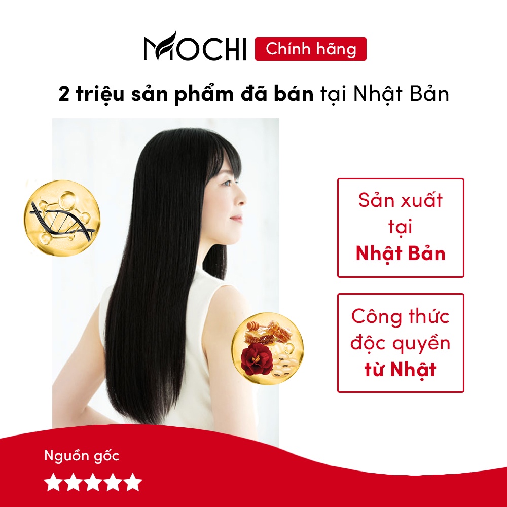 Mặt nạ dưỡng tóc Mochi Nhật Bản 500ml - Phục hồi chuyên sâu, bóng mượt, hết gãy rụng sau 3 phút