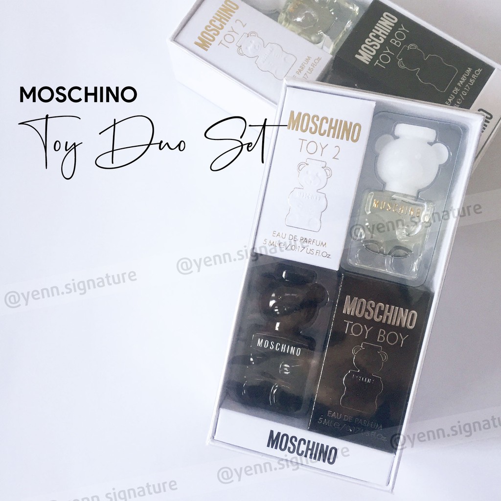 Moschino toy 2 & toy discount boy mini deluxe duo set