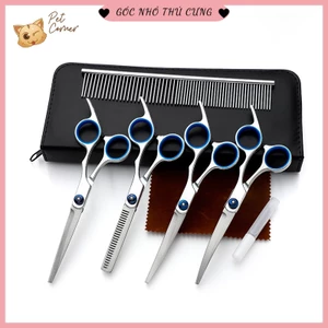 Bộ kéo cắt tỉa lông cho chó mèo tiện dụng (Dụng cụ cắt tỉa lông cho thú cưng)