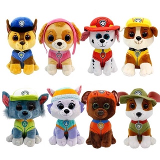Paw patrol Bộ Búp Bê Nhồi Bông Đồ Chơi Hình Chú Chó Tuần Tra Đáng Yêu