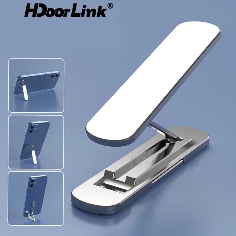 Giá đỡ điện thoại Hdoorlink từ tính bằng nhôm xoay 360° chất lượng cao