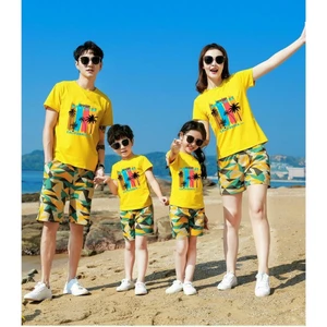 SET ÁO và QUẦN Đồ đi biển gia đình 3 4 5 người đồng phục du lịch biển nam nữ đủ size áo và quần nổi bật - California