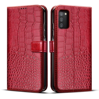 Ốp Lưng Điện Thoại Dạng Ví Da Lật Dành Cho Samsung Galaxy A03s Samsung A03s Samsung A03s SM-A037M