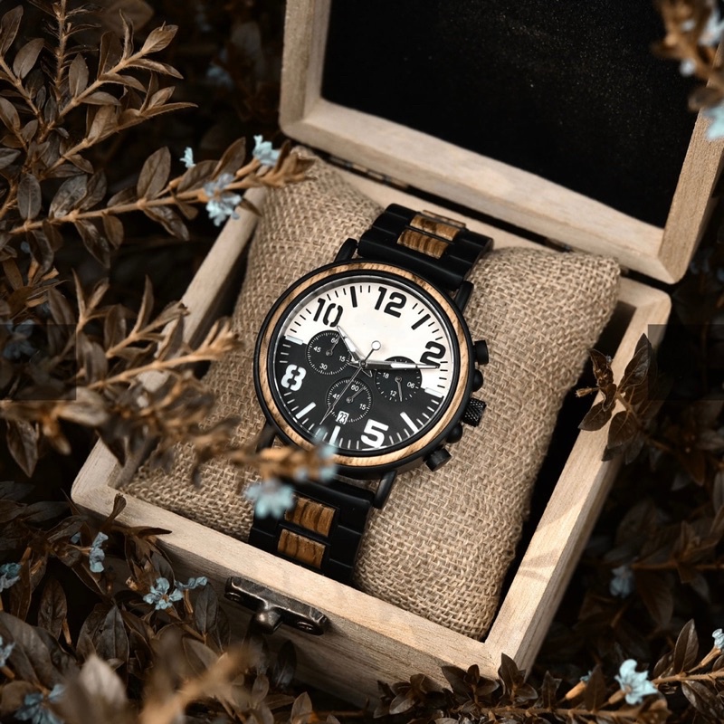 Đồng hồ đeo tay nam vỏ gỗ WoodWatch GR25-1A