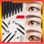 Chì Xé Kẻ Mày-Cứng Xịn - Chống Nước -Gảy Phẩy Sợi - Haozhuang Make Up Milano Eyebrow Pencil Dễ Dùng, Đủ Màu
