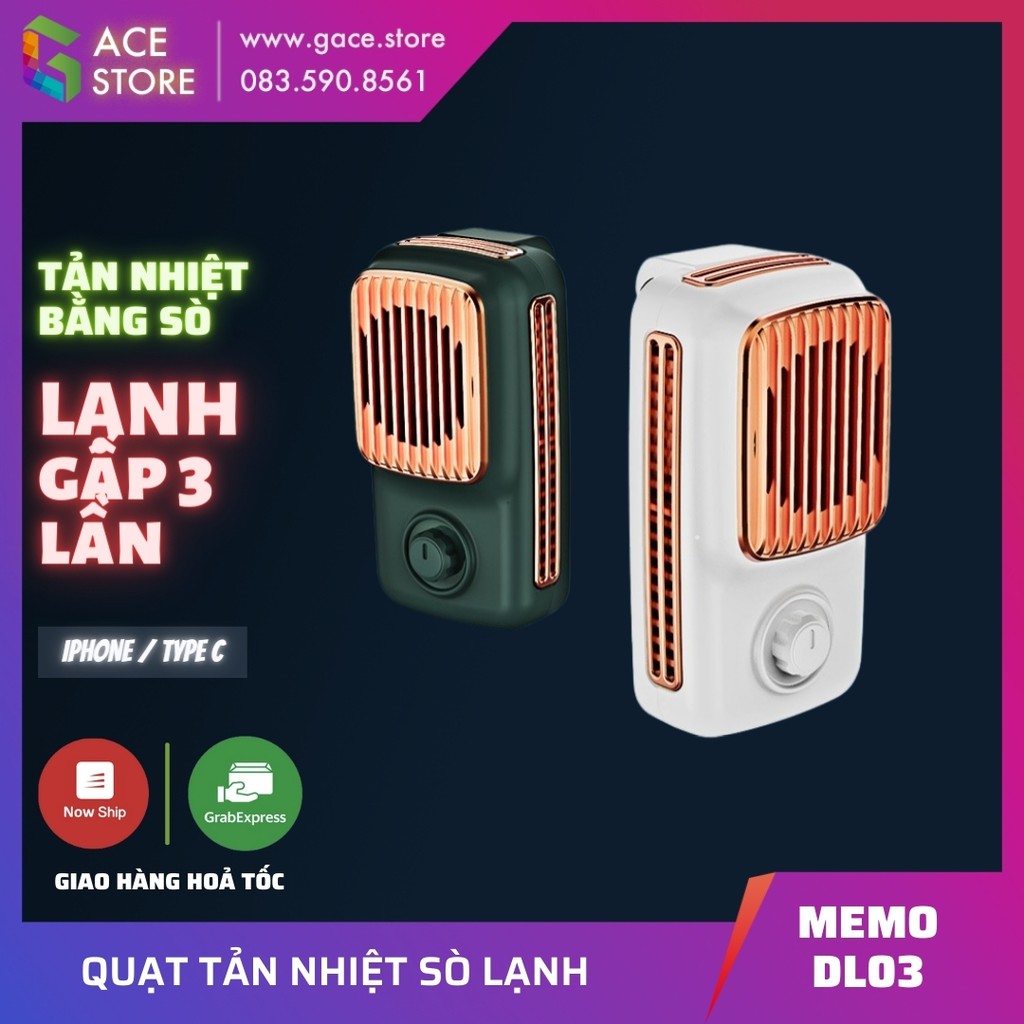 Quạt tản nhiệt điện thoại Memo DL03