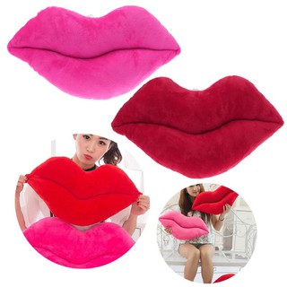 Gối nhồi bông hình đôi môi cho xe hơi lễ tình nhân