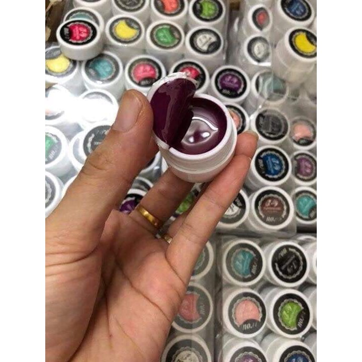 Set gel vẽ móng tạo loang 12 màu lên màu chuẩn đẹp