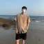 Áo sơ mi tay ngắn nam nữ form rộng, sơ mi cổ vest unisex Hàn Quốc, chất vải lụa dãn