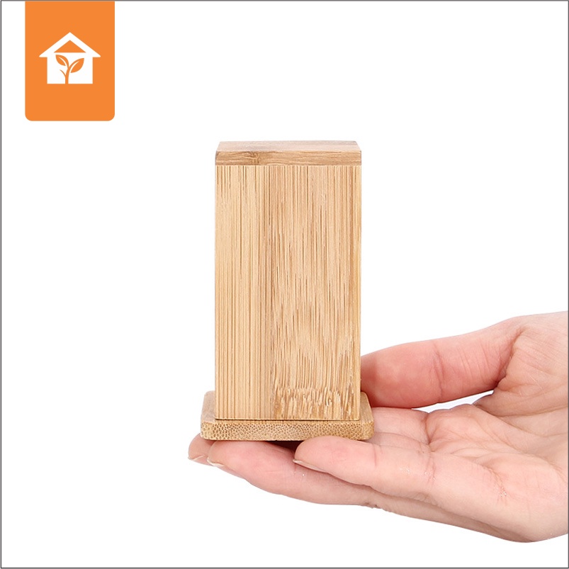 Hộp Đựng Tăm, Lọ Đựng Tăm Gỗ Tre Phong Cánh Nhật Bản Dùng Cho Gia Đình, Nhà Hàng, Quán Ăn vv...
