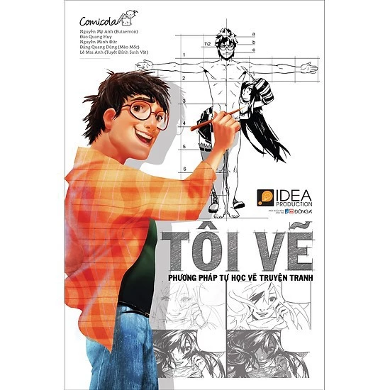Sách - Tôi Vẽ - Phương Pháp Tự Học Vẽ Truyện Tranh (Tái Bản)