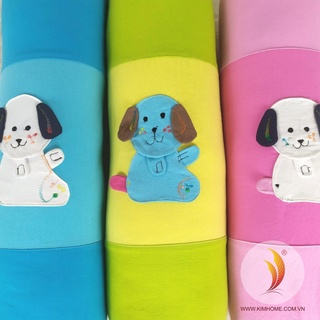 GỐI ÔM CHO BÉ VẢI KARA MỀM MÁT 25×60 cm