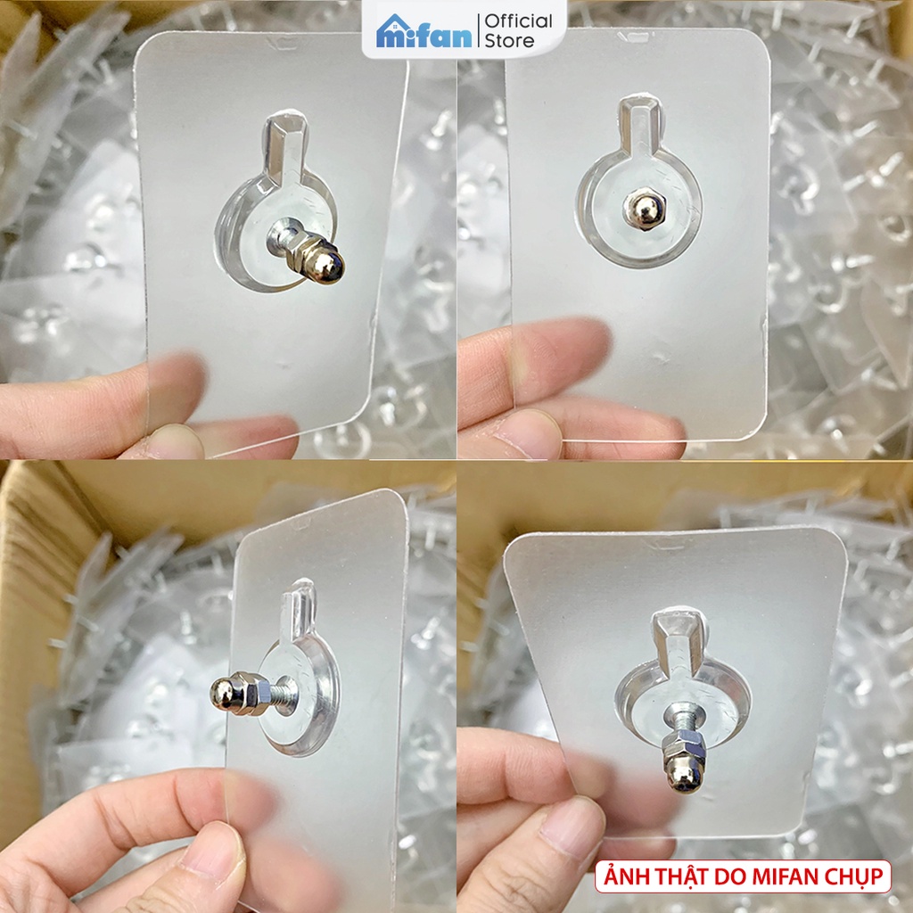 Ảnh Miếng Dán Tường Đinh Vít Treo Tường Siêu Chắc MIFAN - Treo Giá Kệ, Tranh Ảnh Trên Tường Không Cần Khoan Đục - Keo Dày 2