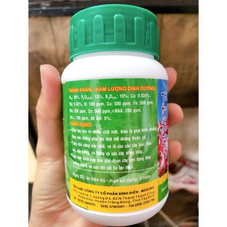 Phân Bón Nảy Chồi Ra Lá ĐẦU TRÂU MK 501 Lọ 100g (30-15-10)