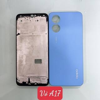 cph2477, Lưng vỏ oppo A17, nắp lưng, nắp pin, lưng pin, khung sườn, benzen, vỏ bộ oppo