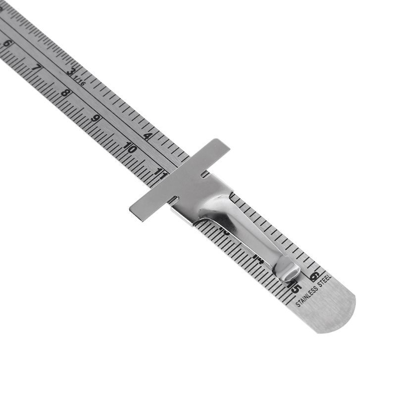 Pcf * 6 Inch Thép Không Gỉ Chính Xác Thước Trượt Bỏ Túi Thước Với Inch 1 32 mm Hệ Thống Tốt Nghiệp Chính Xác